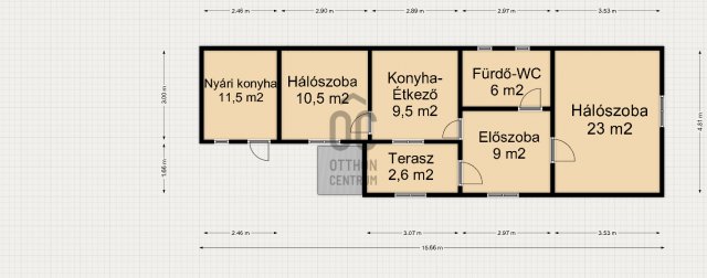 Eladó családi ház, Nagykanizsán 28.5 M Ft, 2 szobás