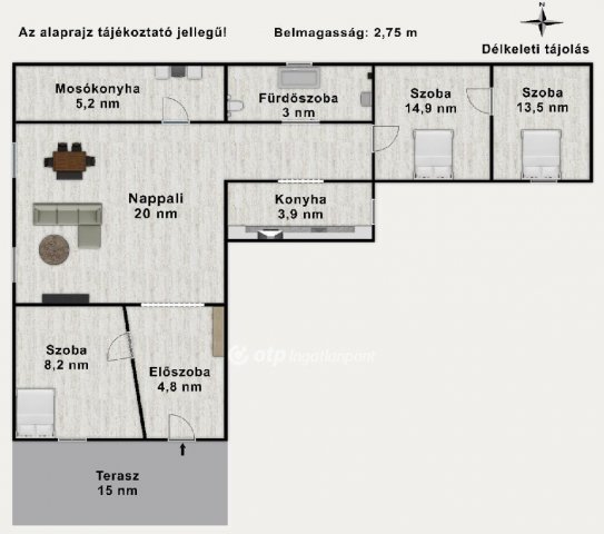 Eladó családi ház, Budapesten, XVII. kerületben 90.5 M Ft