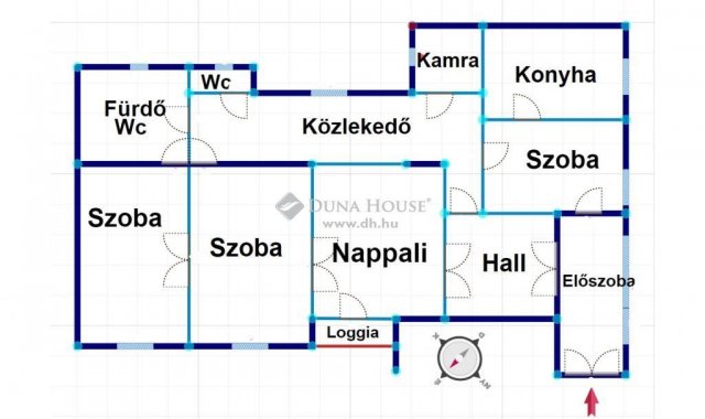 Eladó téglalakás, Budapesten, VI. kerületben, Podmaniczky utcában