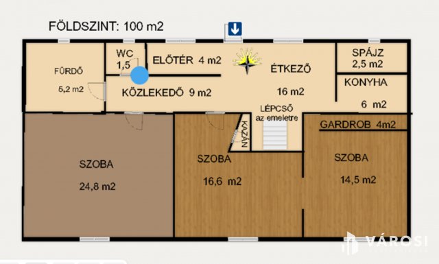 Eladó családi ház, Hódmezővásárhelyen 65 M Ft, 5 szobás