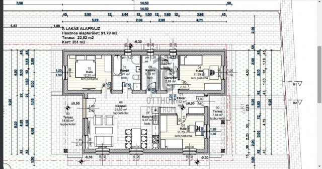 Eladó családi ház, Kiskunlacházán 60 M Ft, 4 szobás