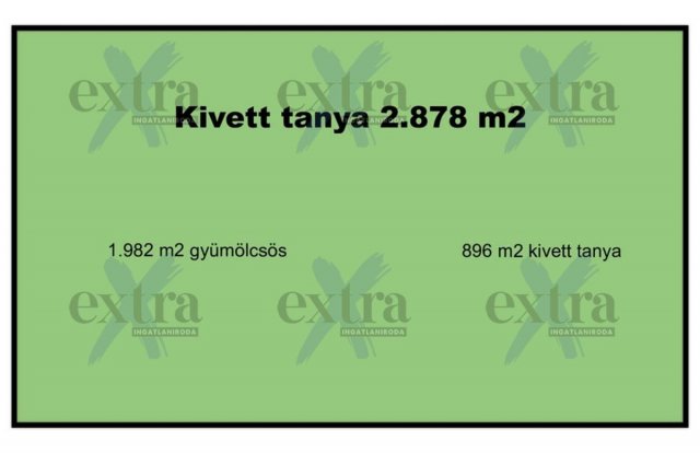 Eladó mezogazdasagi ingatlan, Zsombón 3.7 M Ft