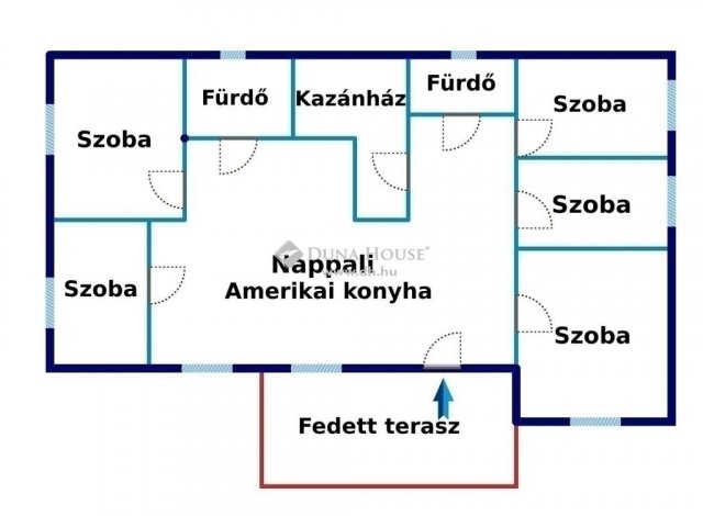 Eladó családi ház, Gyálon 89.9 M Ft, 6 szobás