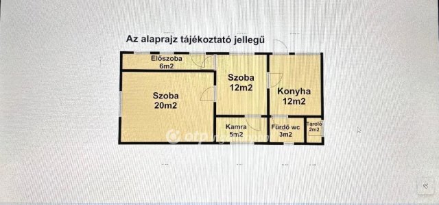 Eladó családi ház, Nyírtasson 5.5 M Ft, 2 szobás