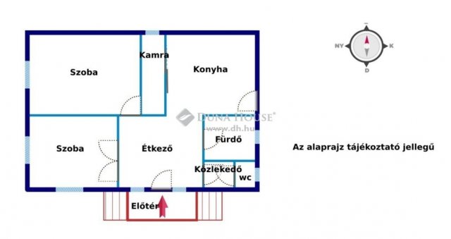 Eladó családi ház, Kunszentmiklóson 34.4 M Ft, 2 szobás