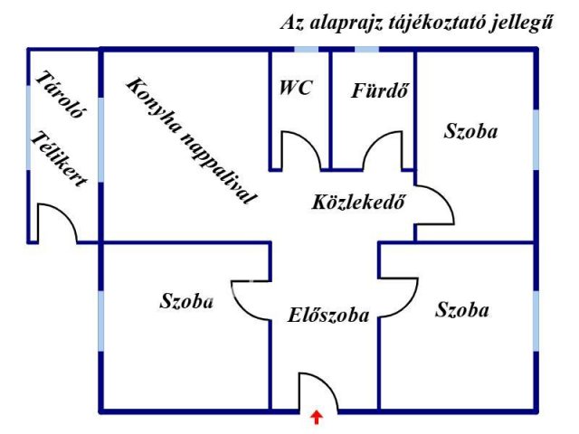 Eladó családi ház, Demecseren 36 M Ft, 3 szobás