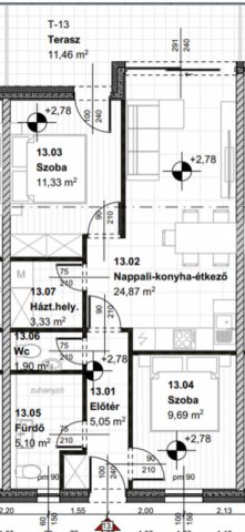 Eladó téglalakás, Siófokon 115.6 M Ft, 3 szobás