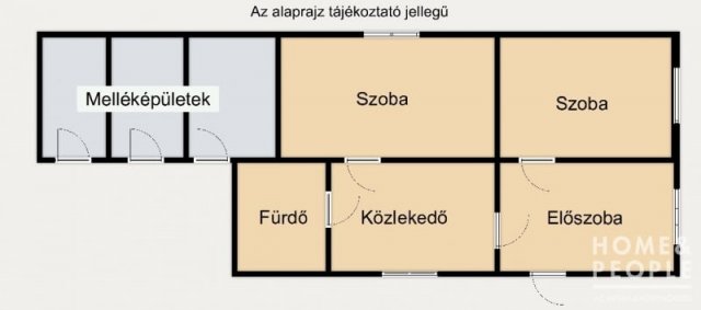 Eladó családi ház, Óföldeákon 11 M Ft, 2+1 szobás