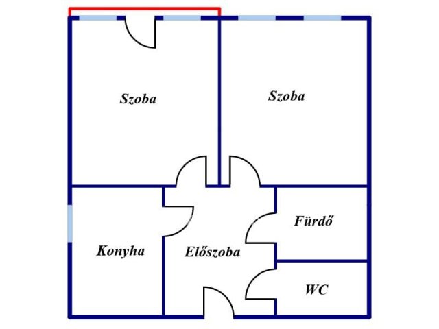 Eladó téglalakás, Sárospatakon 23 M Ft, 2 szobás