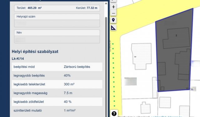 Eladó telek, Debrecenben 79.9 M Ft / költözzbe.hu