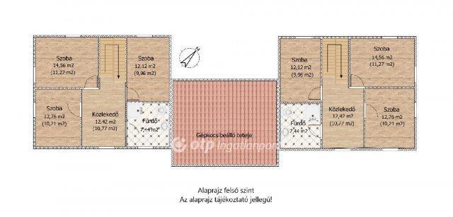 Eladó ikerház, Délegyházán 79.9 M Ft, 5 szobás