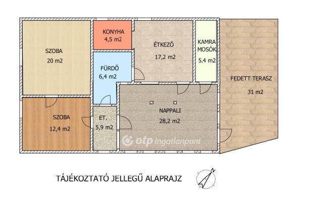 Eladó családi ház, Dunavarsányban 74.9 M Ft, 3 szobás