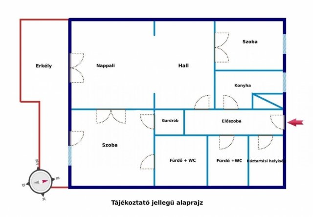 Eladó téglalakás, Budapesten, V. kerületben 278.775 M Ft