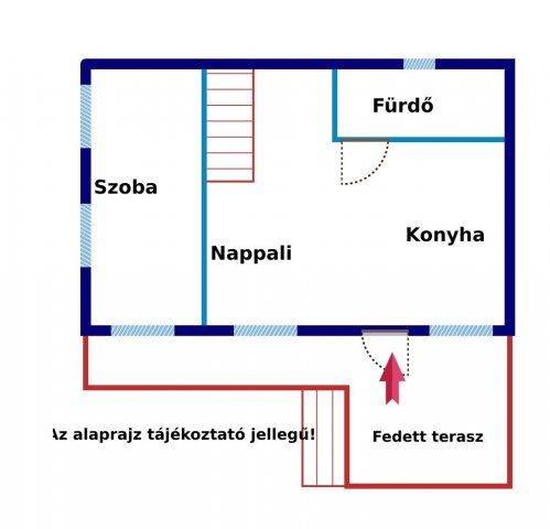 Eladó nyaraló, Szigetmonostorban 46 M Ft, 4 szobás