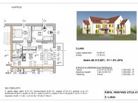 Eladó téglalakás, Pápán 48.312 M Ft, 3 szobás
