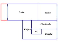 Eladó téglalakás, Egerben, Olasz utcában 32.9 M Ft, 2 szobás