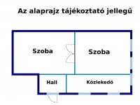 Eladó téglalakás, Cegléden 13 M Ft, 2 szobás