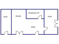 Eladó családi ház, Nyírjákón 6.2 M Ft, 2 szobás