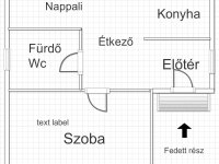 Eladó családi ház, Kótajon 24 M Ft, 1 szobás