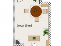 Kiadó iroda, Győrött 30 E Ft / hó, 1 szobás