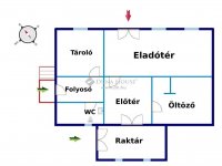 Eladó családi ház, Egyházashollóson 9.7 M Ft, 1 szobás