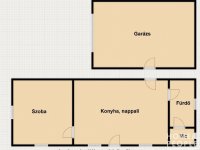 Eladó családi ház, Tiszaszigeten 24.5 M Ft, 1+1 szobás