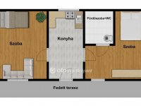 Eladó családi ház, Debrecenben 16.5 M Ft, 2 szobás