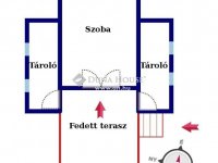 Eladó családi ház, Pécsett 23.9 M Ft, 1 szobás
