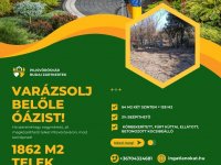Eladó telek, Pilisvörösváron, Szivárvány utcában 22 M Ft