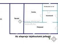 Eladó családi ház, Tápiógyörgyén 17.5 M Ft, 2 szobás