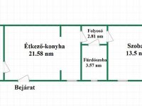 Eladó téglalakás, Vácon 29.99 M Ft, 4 szobás