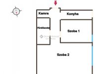 Eladó téglalakás, Sajószentpéteren 15.5 M Ft, 1+1 szobás