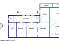 Eladó családi ház, Versenden 9.9 M Ft, 3 szobás