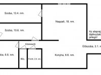 Eladó panellakás, Szegeden, Csongrádi sugárúton 63.9 M Ft