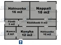 Eladó családi ház, Szegeden 45 M Ft, 3 szobás