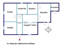Eladó családi ház, Délegyházán 39.9 M Ft, 3 szobás