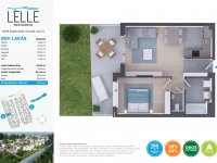 Eladó téglalakás, Balatonlelleén 74.99 M Ft, 2 szobás