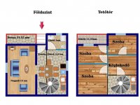 Eladó nyaraló, Tiszalökön 11.5 M Ft, 4 szobás