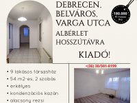 Kiadó téglalakás, albérlet, Debrecenben, Varga utcában