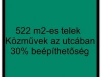 Eladó telek, Kisteleken 3.99 M Ft / költözzbe.hu