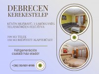 Eladó családi ház, Debrecenben 74.9 M Ft, 3+1 szobás