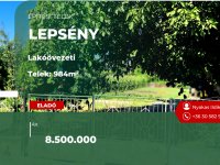 Eladó telek, Lepsényben 8.5 M Ft / költözzbe.hu