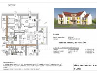 Eladó téglalakás, Pápán 48.49 M Ft, 3 szobás