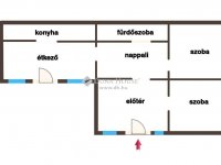 Eladó családi ház, Mezőzomboron 13 M Ft, 3 szobás