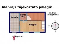 Eladó téglalakás, VI. kerületben 49.9 M Ft, 1 szobás