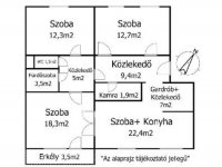 Eladó téglalakás, Kecskeméten 53 M Ft, 4 szobás