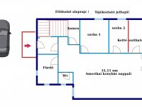Eladó téglalakás, Alsónémediben 64.9 M Ft, 3 szobás