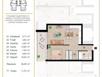 Eladó téglalakás, XVII. kerületben 69.127 M Ft, 2 szobás