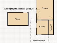 Eladó családi ház, Szegeden 15 M Ft, 1+1 szobás