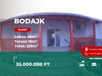 Eladó családi ház, Bodajkon 35 M Ft, 3 szobás